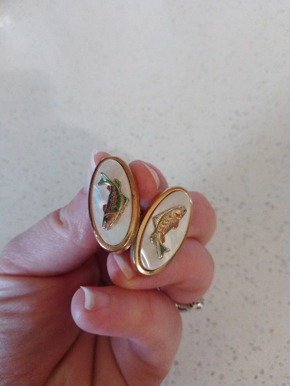 Vintage Fish Cufflinks